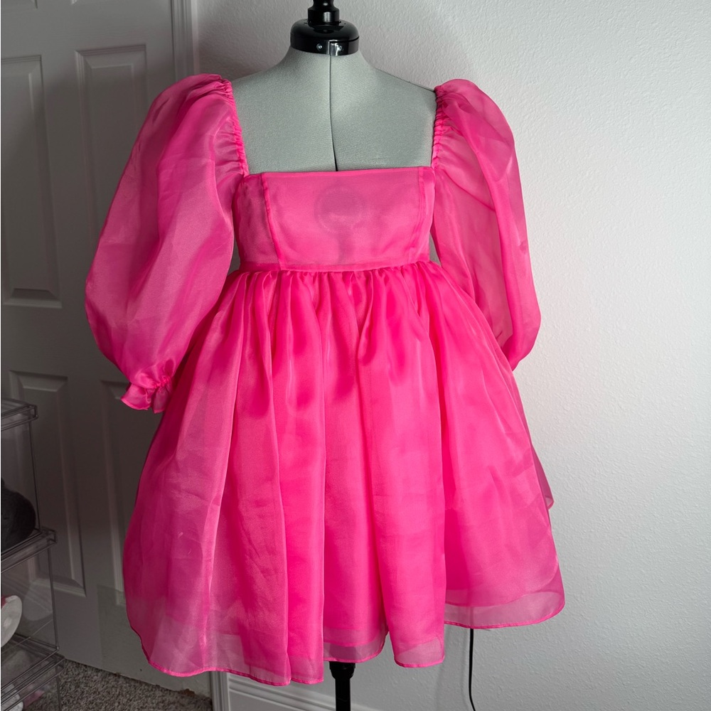 Selkie cali puff dress